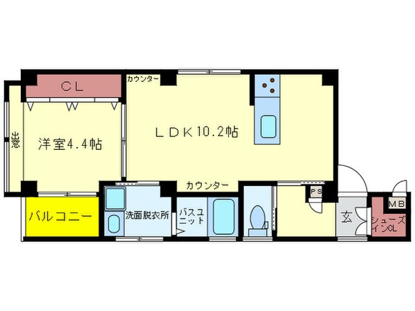 オリヴィエ河原町の物件間取画像